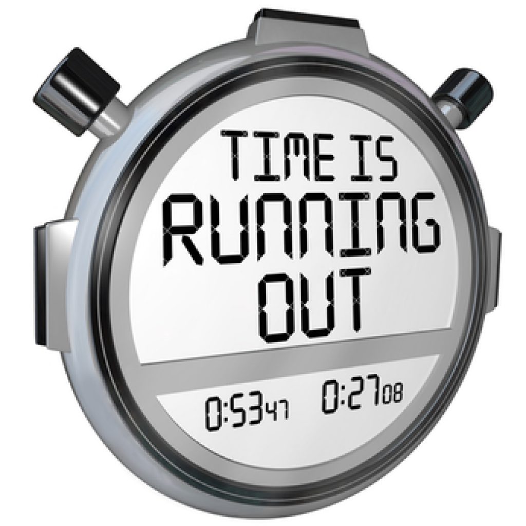 The Clock is Ticking