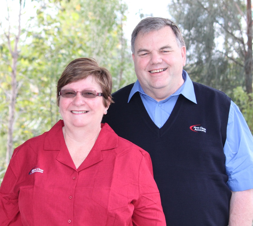 Garry & Isabel Hooper, Bookkeeper from First Class Accounts Sun Central