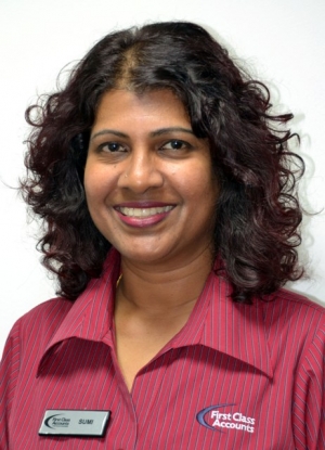 Sumi Sivalingam, Bookkeeper from First Class Accounts Doncaster