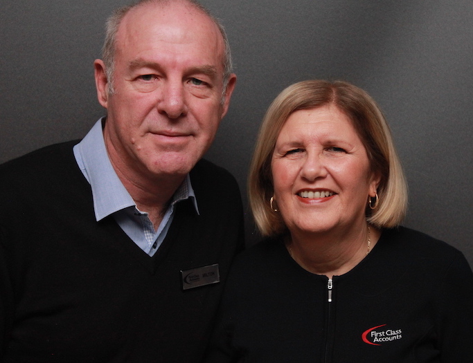 Milton Young & Nadia Young, Bookkeeper from First Class Accounts Tullamarine
