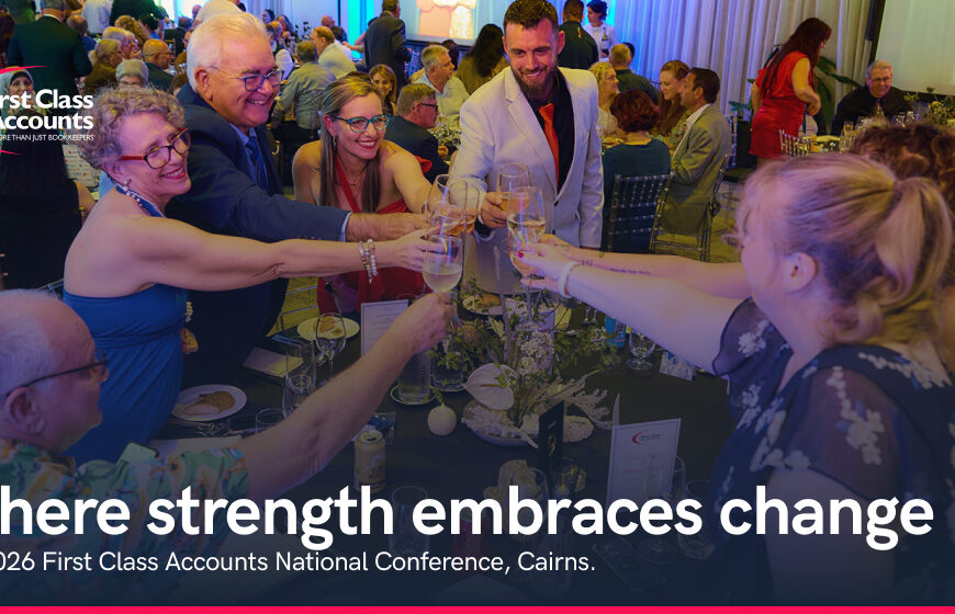 Celebrating bookkeeping excellence at the First Class Accounts National Conference 2026